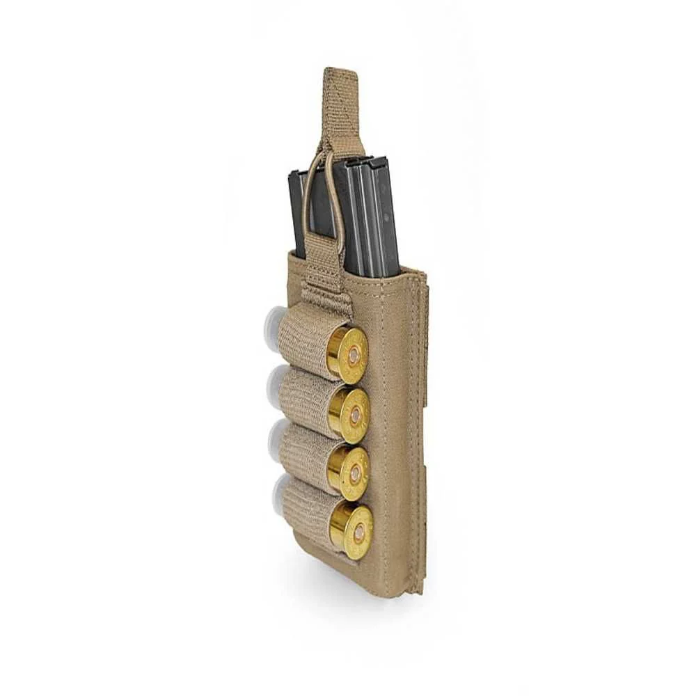 Warrior Single Open 5.56mm with Shotgun Strip - Tan - Image 2