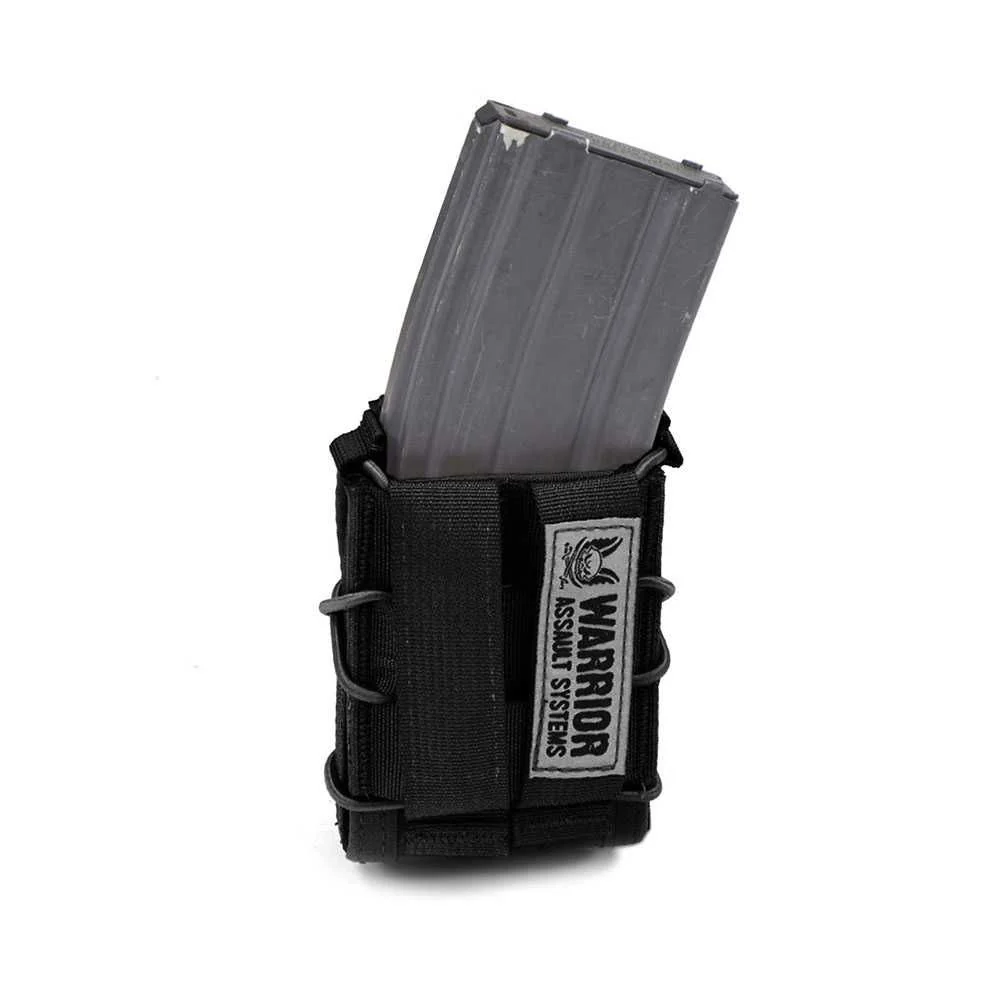 Warrior Single Quick Mag With Single Pistol Pouch - Black - Image 3