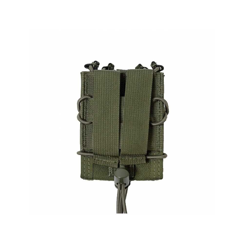 Warrior Single Quick Mag With Single Pistol Pouch - OD - Image 4