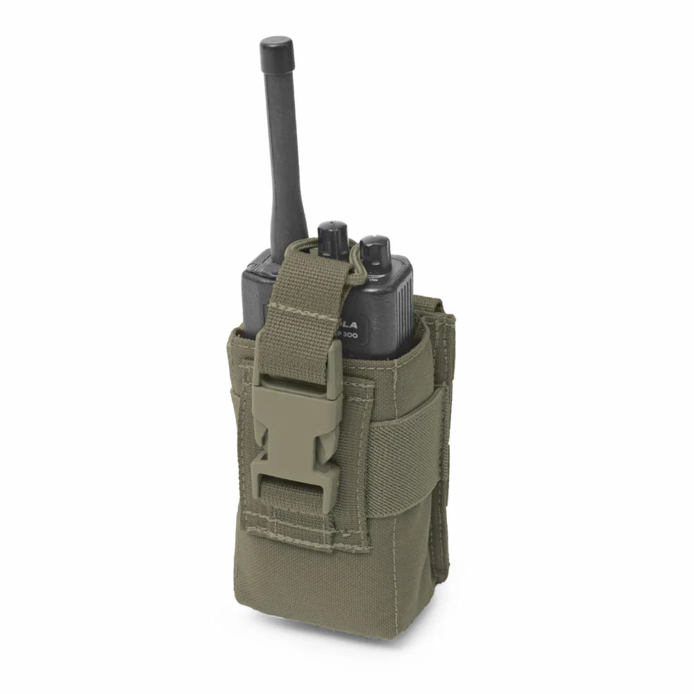 Warrior Small Radio Pouch - Ranger Green - Image 2