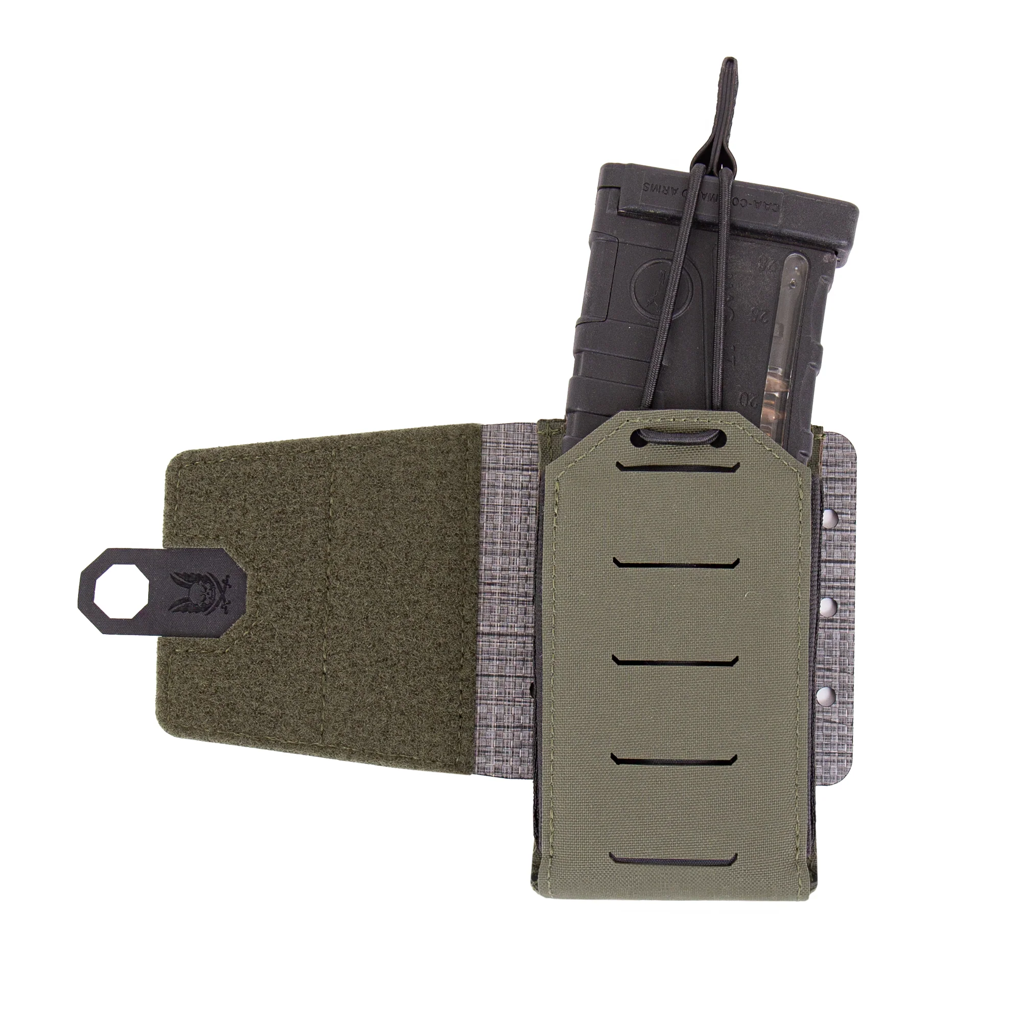 Warrior T1 Tegris Wing Velcro Universal Panel Ranger Green - Image 3