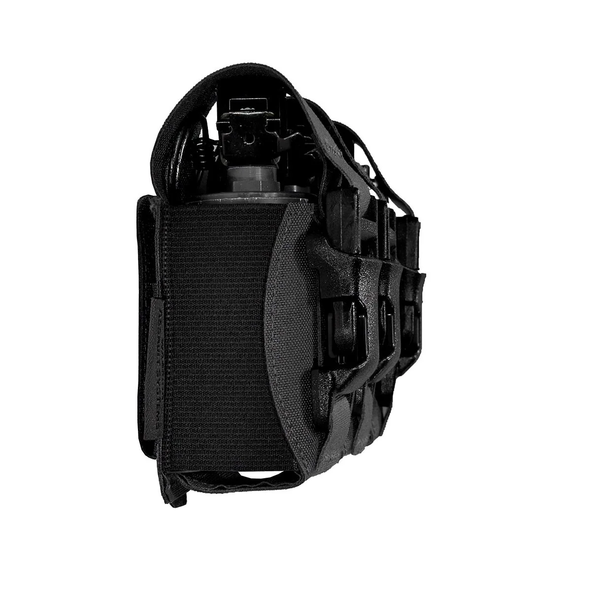 Warrior Laser Cut Triple 40mm Flash Bang Pouch – Black - Image 4