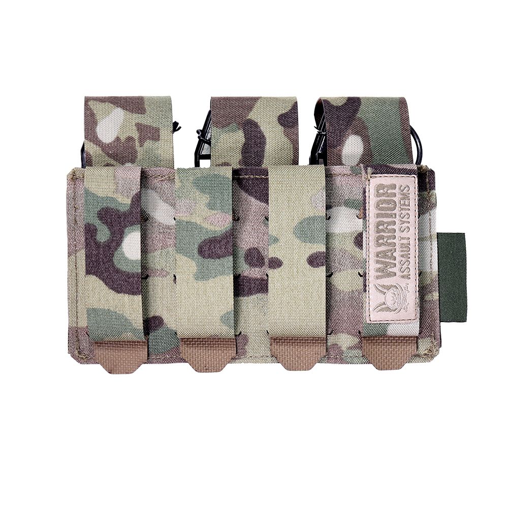 Warrior Laser Cut Triple 40mm Flash Bang Pouch – MultiCam - Image 7