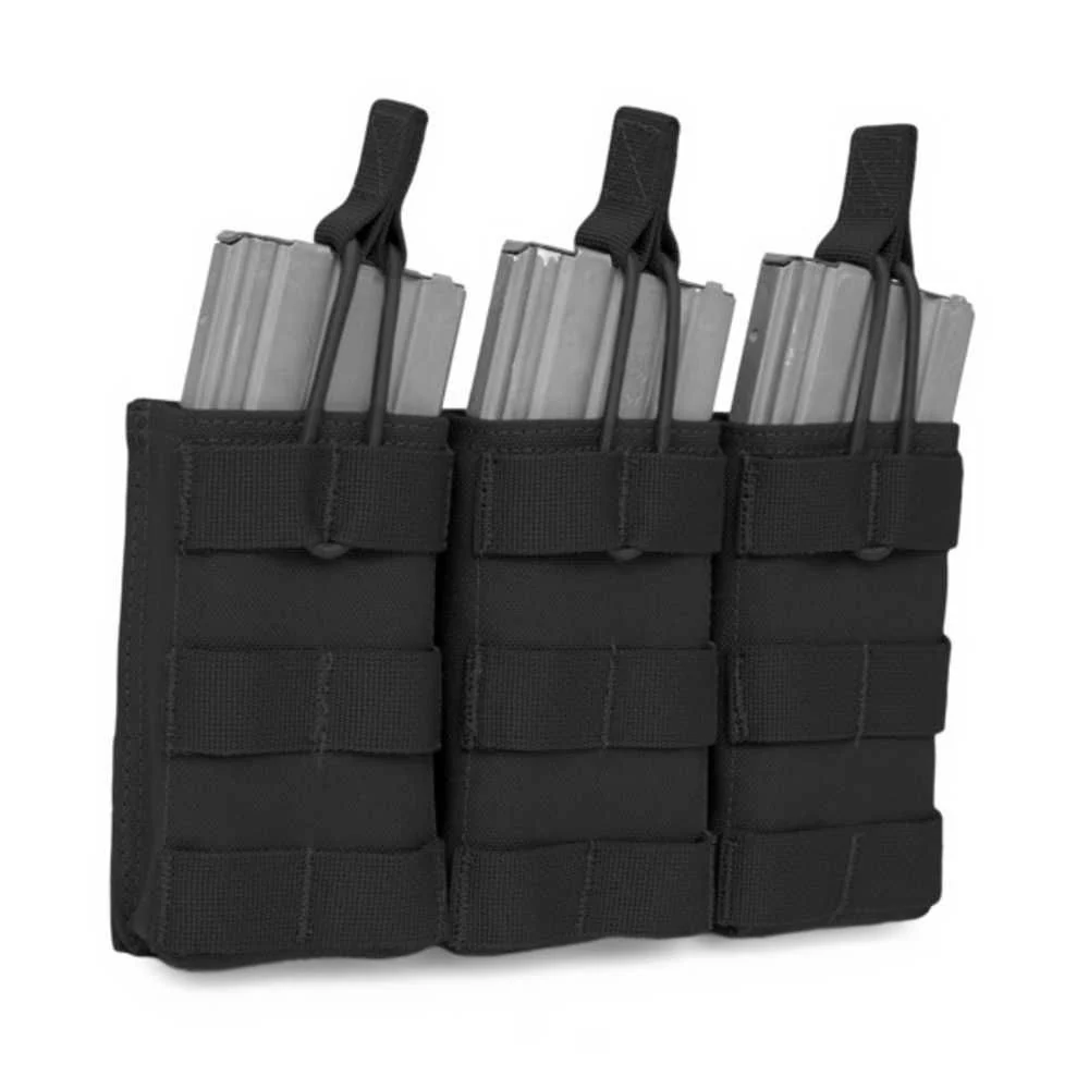 Warrior Triple Open 5.56mm - Black - Image 2