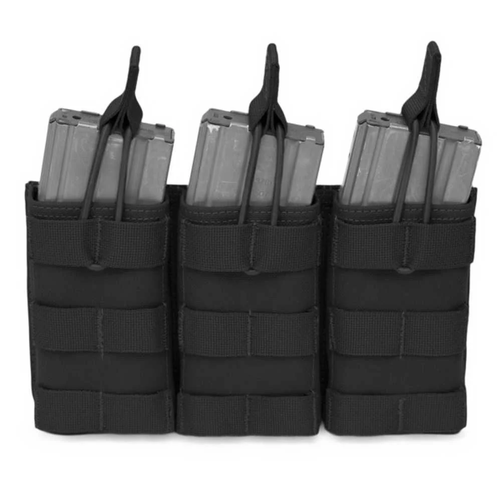 Warrior Triple Open 5.56mm - Black - Image 3