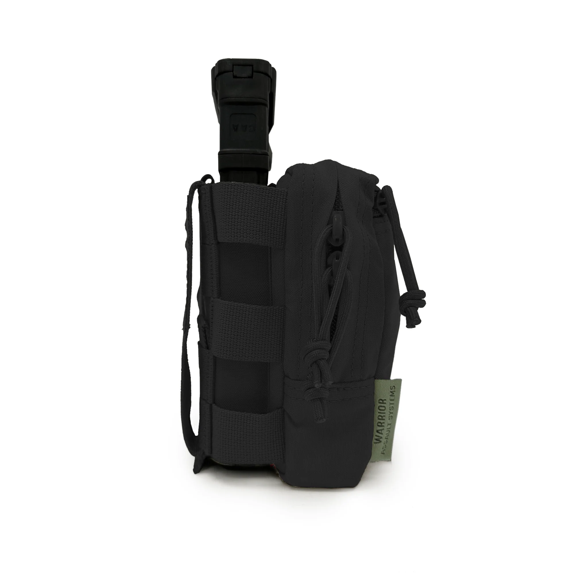Warrior Triple Snap Mag Utility Pouch - Black - Image 4