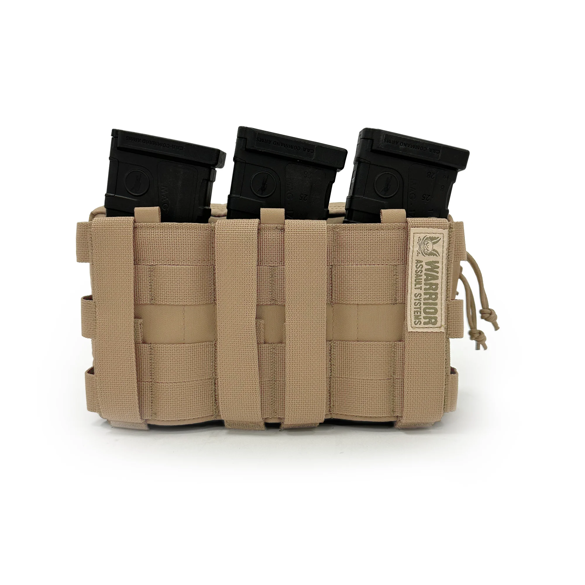 Warrior Triple Snap Mag Utility Pouch - Coyote Tan - Image 4