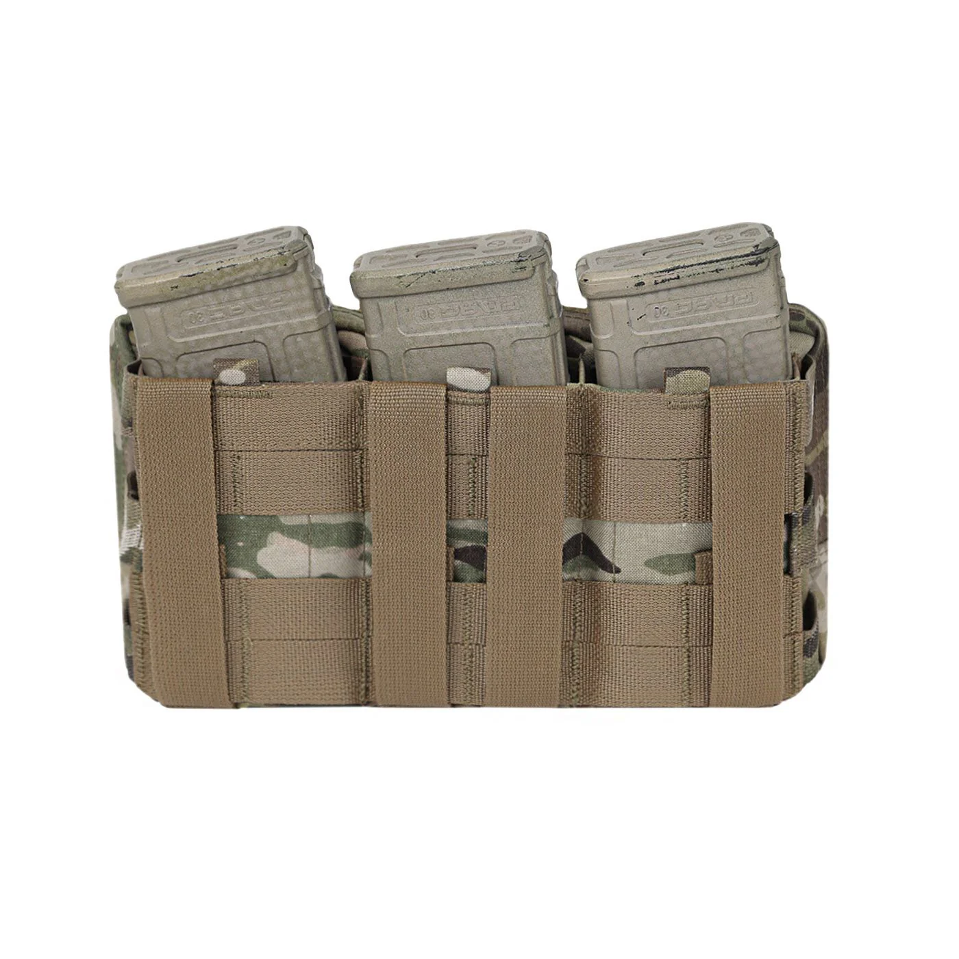 Warrior Triple Snap Mag Utility Pouch - Multicam - Image 8