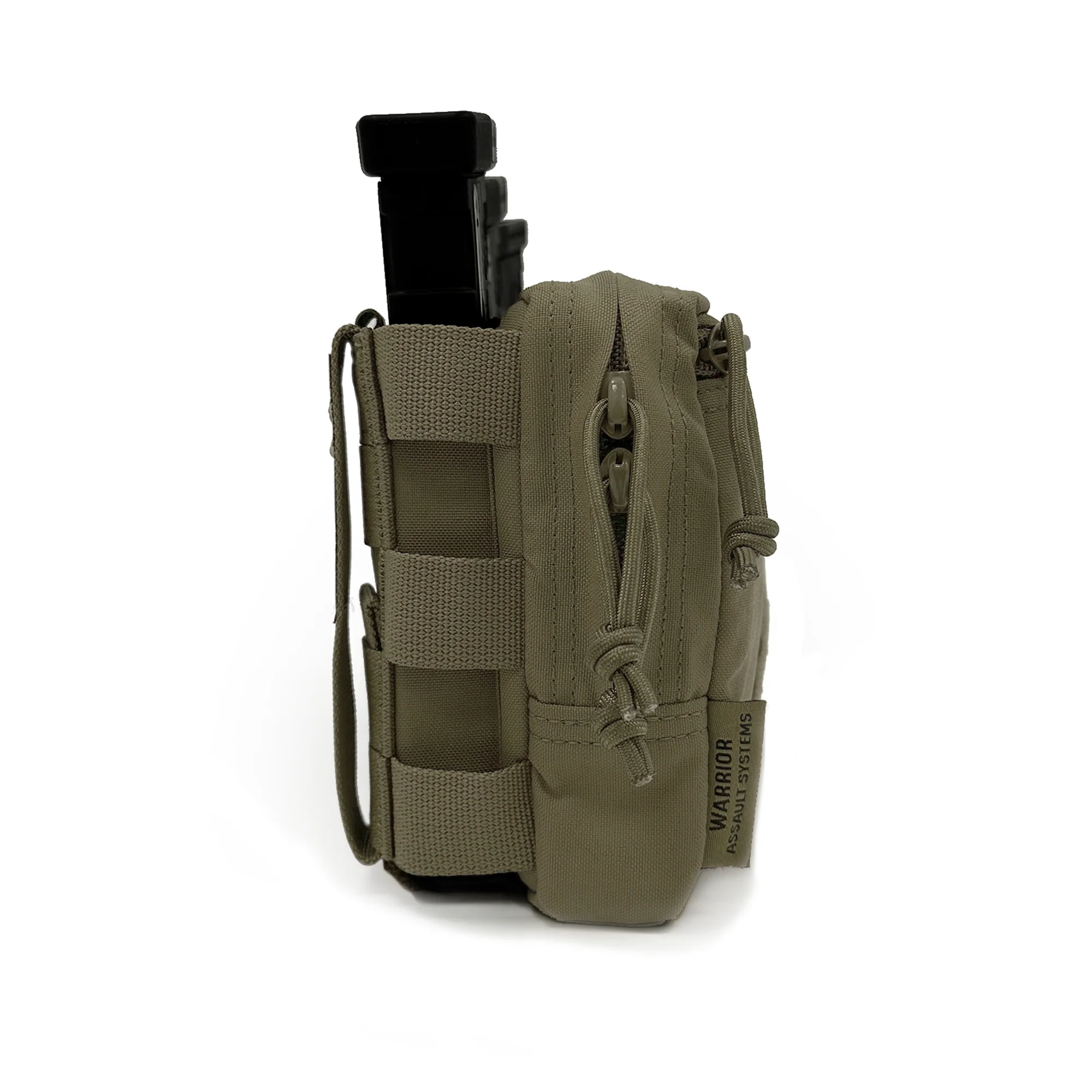 Warrior Triple Snap Mag Utility Pouch - Ranger Green - Image 2