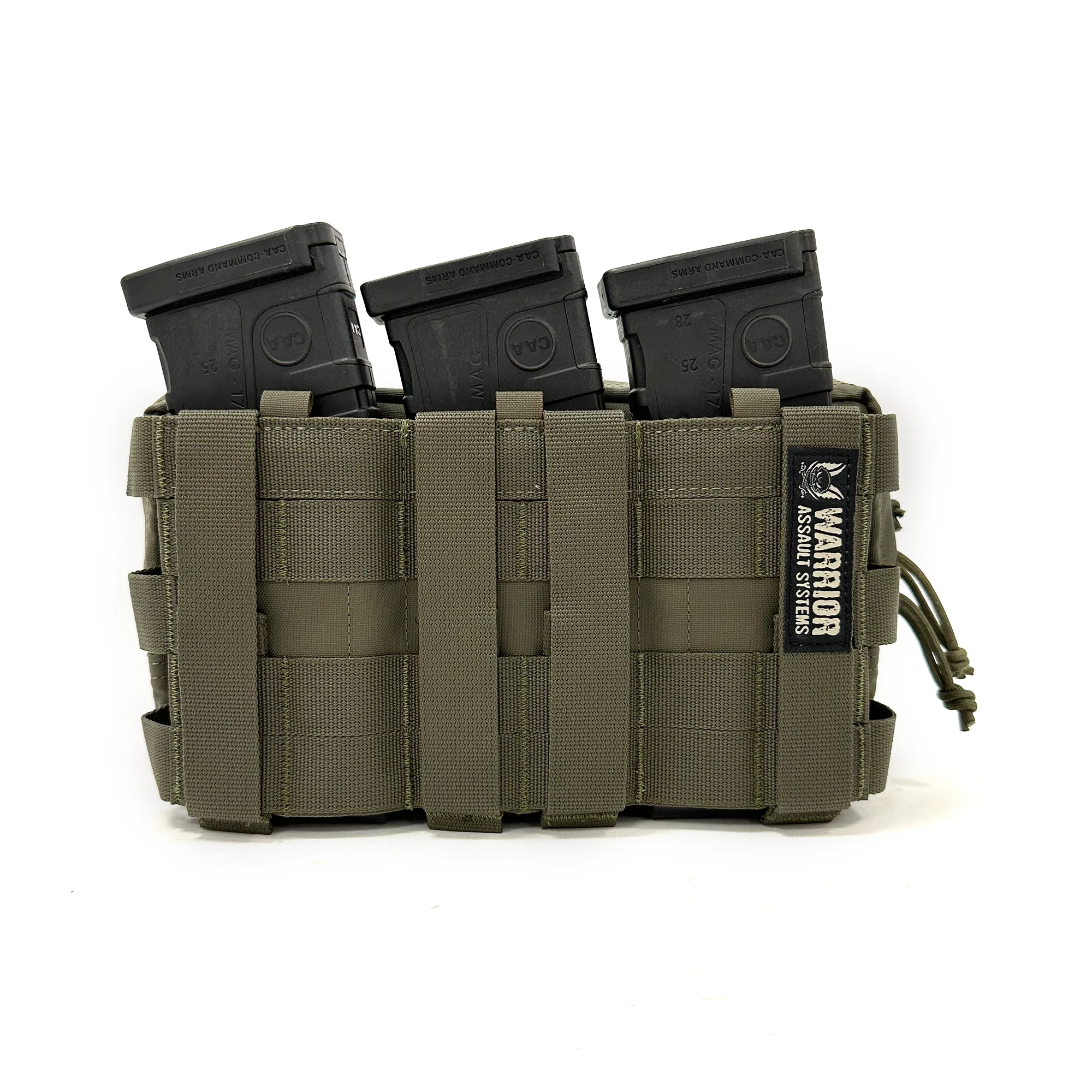 Warrior Triple Snap Mag Utility Pouch - Ranger Green - Image 6